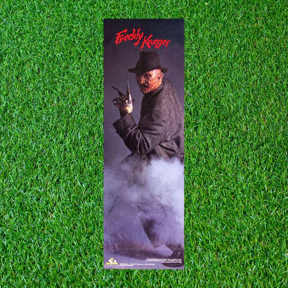 Vintage 80’s Freddy Krueger 1984 Locker Poster Nightmare On Elm Street 8.5”x26”